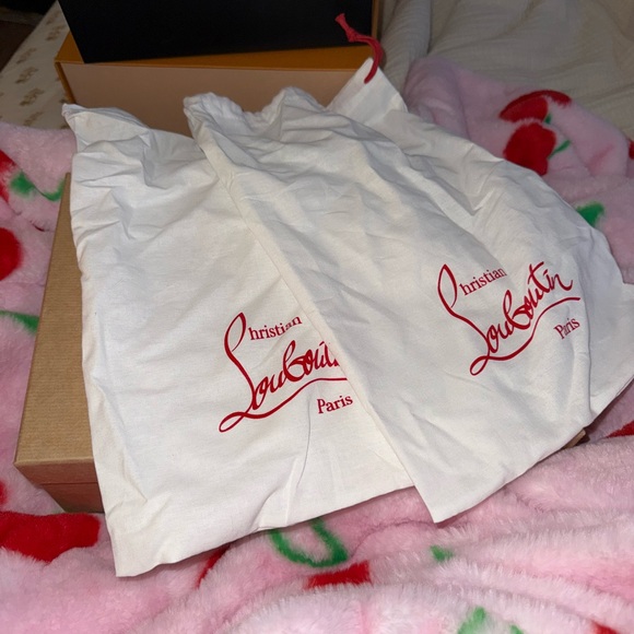 Christian Louboutin Black Patent Mules - Picture 8 of 9